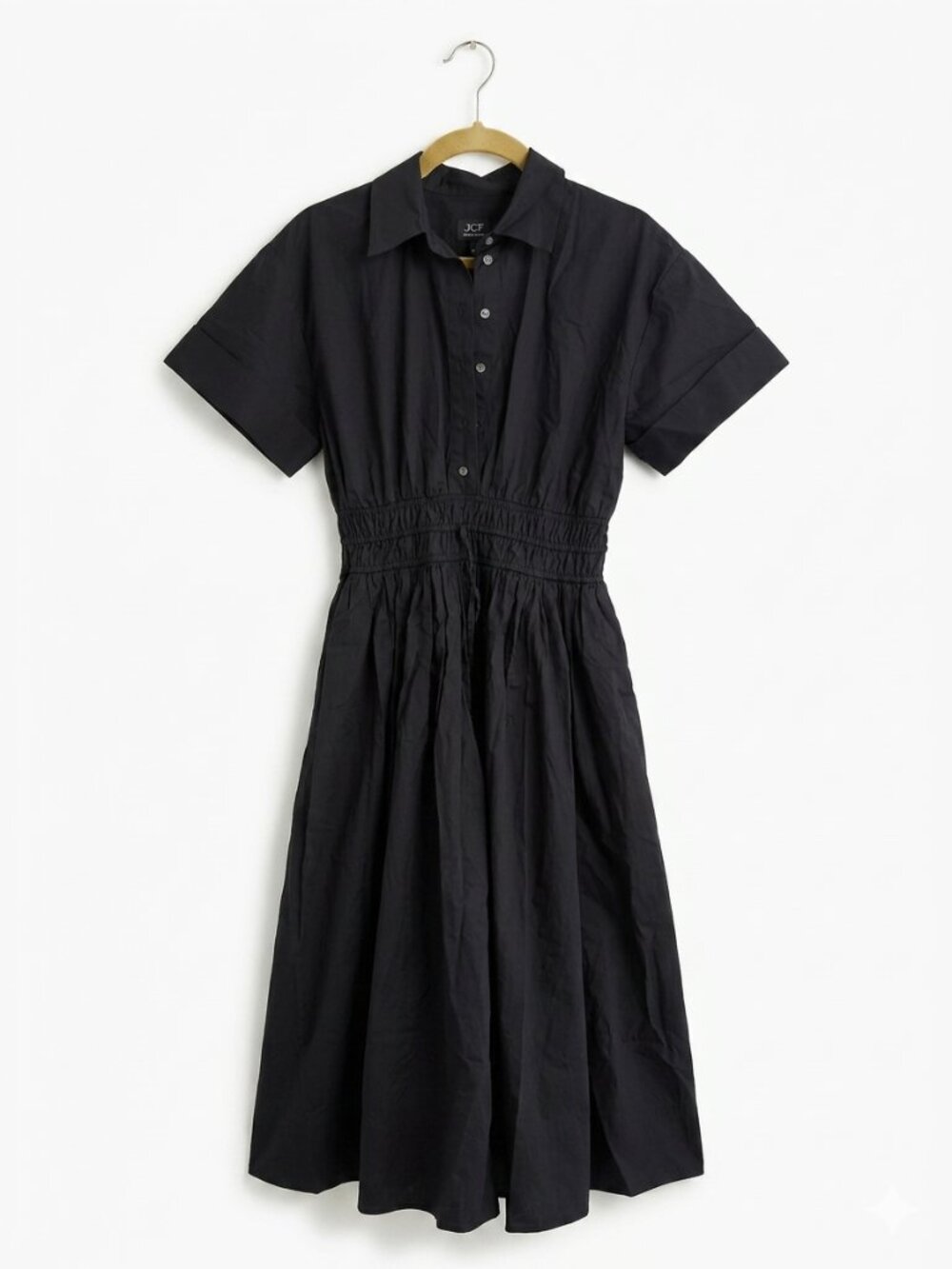 NWT - J. Crew Elena Cotton Poplin Dress - 4P